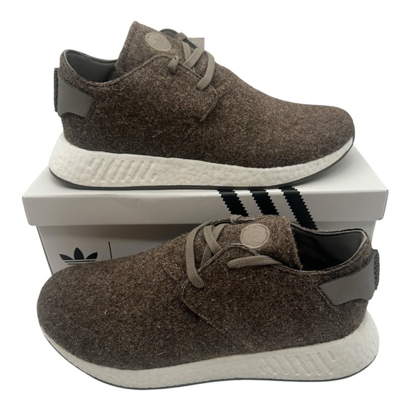 Adidas WH Wings +‎ Horns NMD C2 Chukka Shoes Mens Sz 10.5 Brown Sneakers CG3781